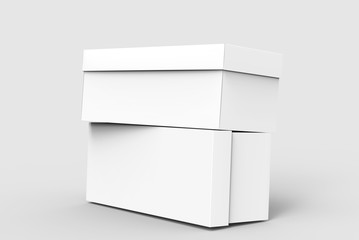 blank paper boxes