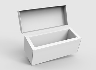 blank paper white box