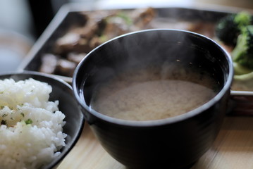 Tofu soup Japan