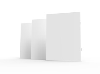 Blank magazine or booklet