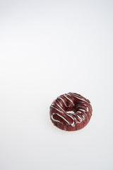donut or fresh donut on a background.