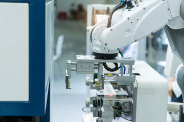 Robotic and Automation system control application on automate robot arm