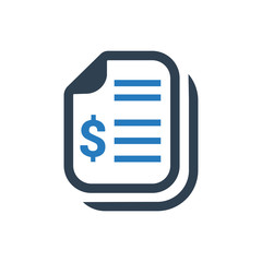 Financial Report Icon