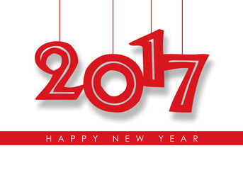 Happy New Year Background. Happy new year 2017 theme