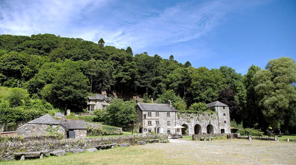 Old Malt House is on Cotehele Quay and overlooks the River Tamar  England