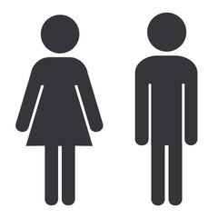 Bathroom Sign People