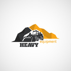 Heavy Equipment, Construction Loader. © unien