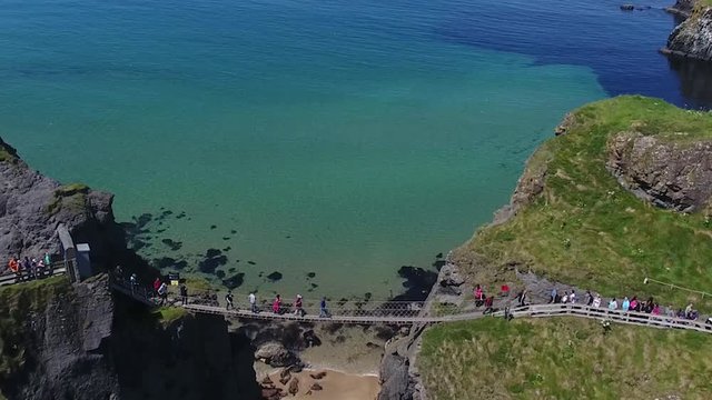 Carrick-a-Rede Rope Bridge Co. Antrim Northern Ireland
