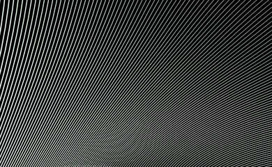 White parallel lines on a black background