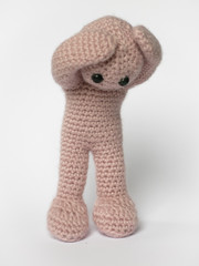 Häkelmännchen unglücklich