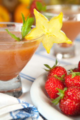 Smoothie closeup