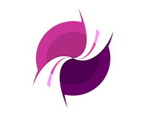 Harmony Intersection Circular Purple Logo