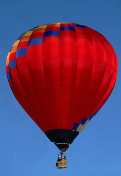 Red hot-air balloon