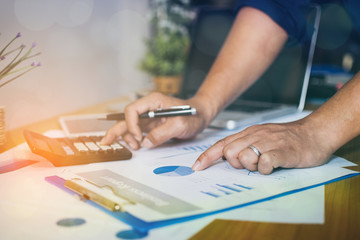 Business graph analysis report. Accounting