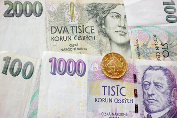 Czech money
