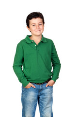 Fototapeta premium Beautiful child looking at camera