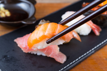 Fresh Japanese sushi