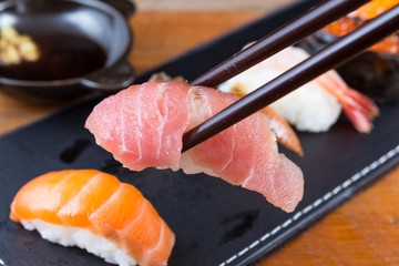 Fresh Japanese sushi