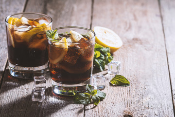 Fresh made Cuba Libre