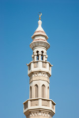 Obraz premium minaret on a sky background