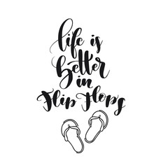 Brush lettering composition of 