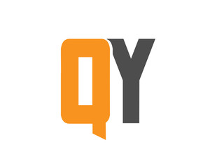 Fototapeta premium QY Initial Logo for your startup venture