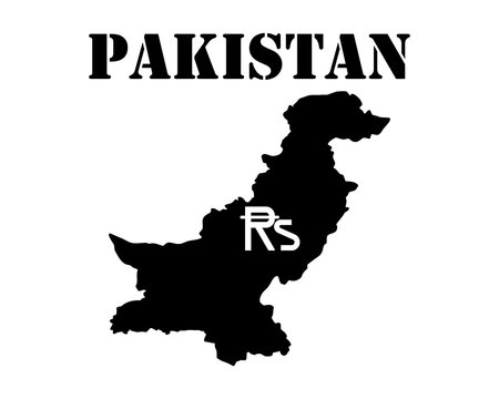 Symbol of Isle of Pakistan and map