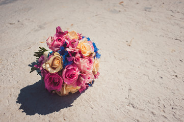 The bride's bouquet