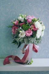 The bride's bouquet