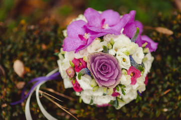 The bride's bouquet