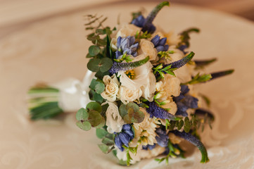 The bride's bouquet