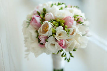 The bride's bouquet