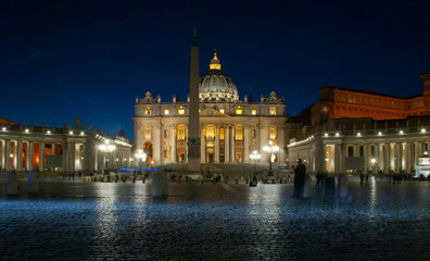 Fototapeta na wymiar San Peter Basilica - Vatican
