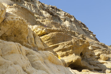 Caves in the matala