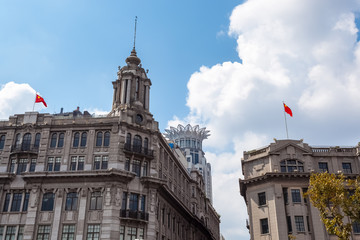 Obraz premium shanghai historic buildings