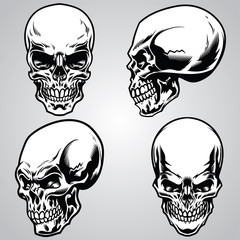 set of skull