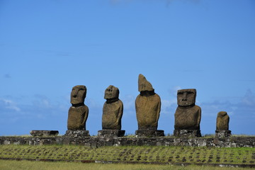 Ahu Tahai on Easter Island (Rapa Nui)