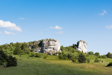 Formacje skalne na Jurze Krakowsko-Częstochowskiej w Polsce