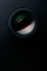 Front view of photo lens