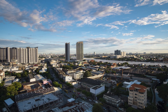 view of Bangkok city, Thailand © designbydx