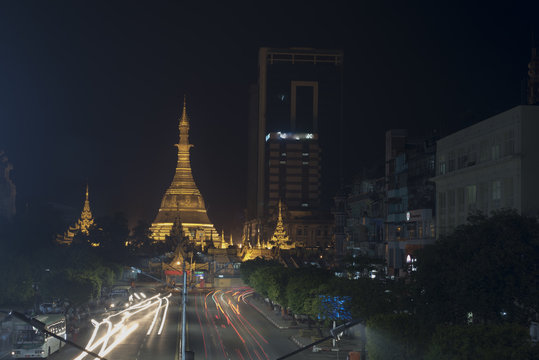 Night scape Pagoda