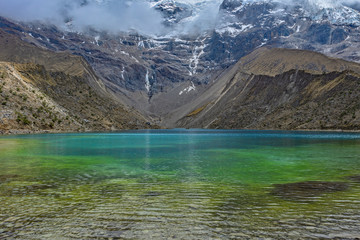 peru humantay lake mountain