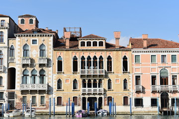 Fototapeta na wymiar Venise - hotel particulier