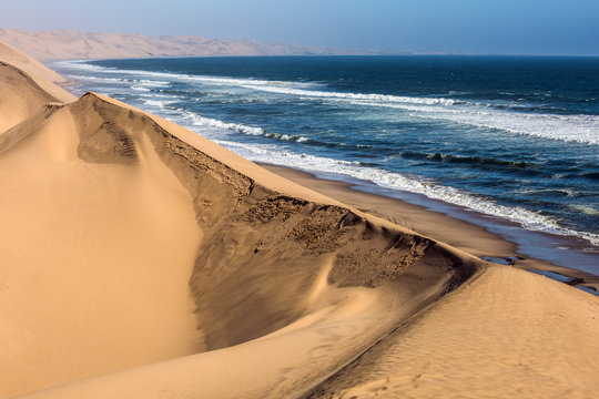 Atlantic coast of Walvis Bay, Namibia