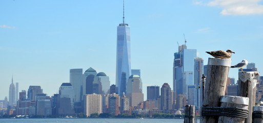 Vue de Manhattan depuis Elis Island   © Sophie