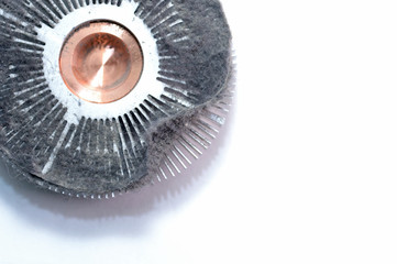 Heat sink dust