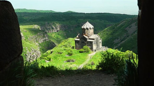 Ancient armenian monastery Amberd