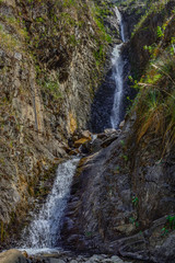 peru inca trail salkantay waterfall