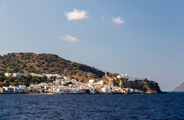 Fototapeta na wymiar GREECE, AEGEAN SEA, NISIROS, MANDRAKI, Greece, Aegean Sea, Nisyros, Mandraki