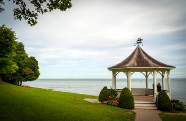 Canada - Kiosque au bord de mer